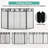 Brynnlea 3 Panel Iron Fireplace Screen