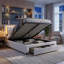 Velvet Hybrid Storage Beds Bed