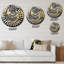 Bianco - Horloge murale peinture abstraite-201851202