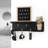 Dedorah Wall Organizer with Key Hooks-1421123781