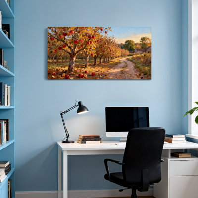 Paysage et paysage d'automne