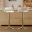 Christal Height Adjustable Swivel Bar Stool-377126503-377126499