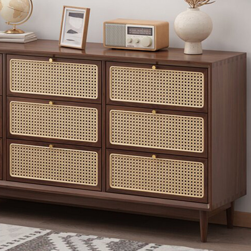 Buffet Modern, Couleur bois Walunt