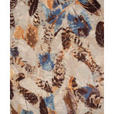 Contemporary Hand Knotted Animal Print Area Rug
