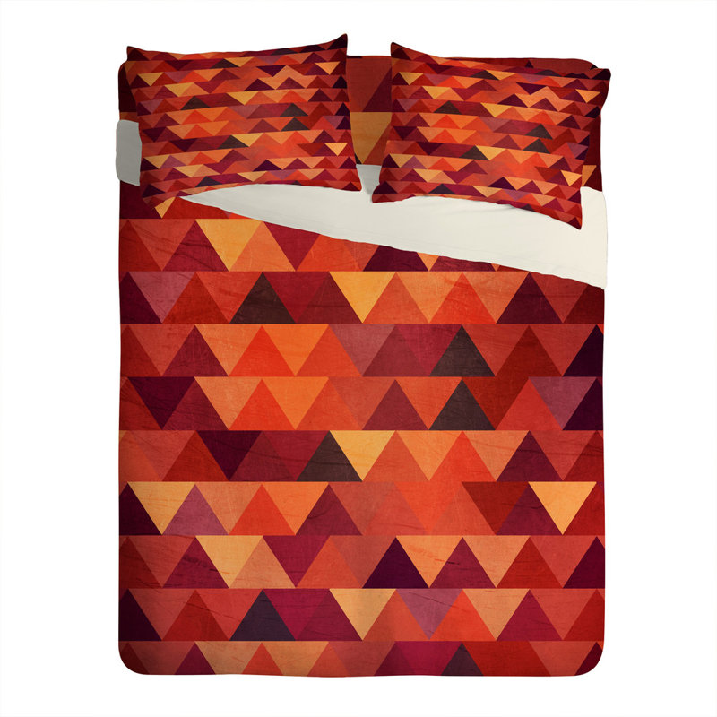 Taie décorative Iveta Abolina Trianglerain, Standard