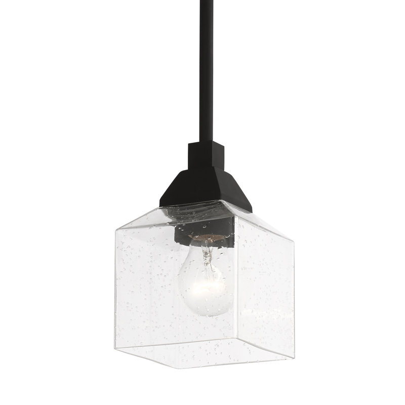 Ashanni 1 - Light Single Pendant, Black