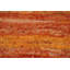 Tapis oriental marocain orange en laine 7 x 10