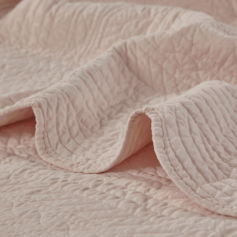 6 Piece Reversible Scalloped Edge Daybed Cover Set Blush Daybed