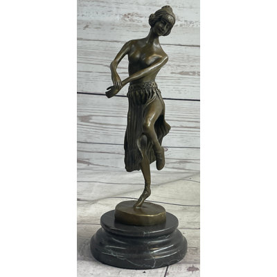 Figurine de danseuse de hula topless