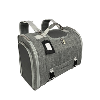 Collapsible Soft-Sided Crate with 2 Doors