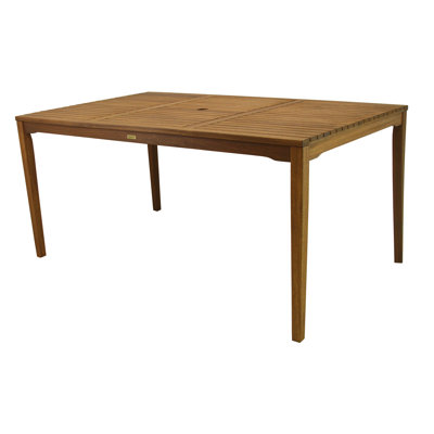 Table de salle à manger en bois massif Kinsler