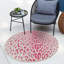 Tapis de safari d'extérieur rose et gris-1476171006