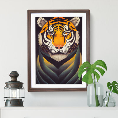 Artistic Tiger - Wall Art