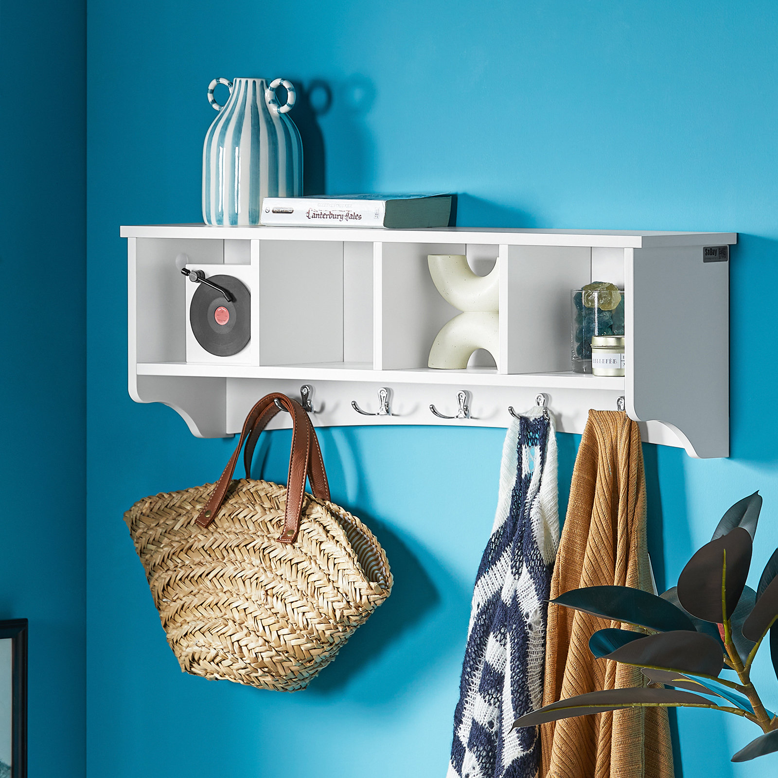 Teal coat rack sale