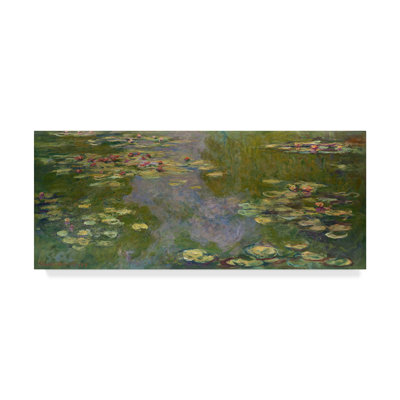 «Water Lilies I» par Claude Monet - reproduction d'art sur toile