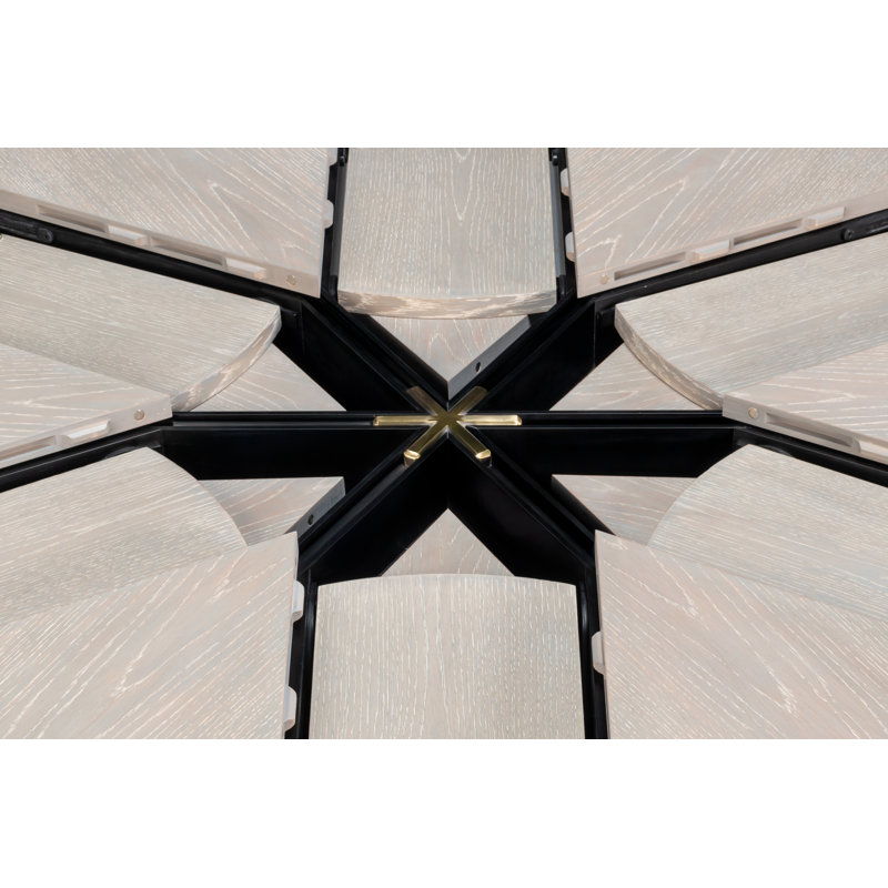Casual Round Dining Table, 30"H x 66"L x 66"W, Moonskin