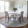 Machine Washable Indoor/Outdoor Claudian ACN1238 Silver Rug