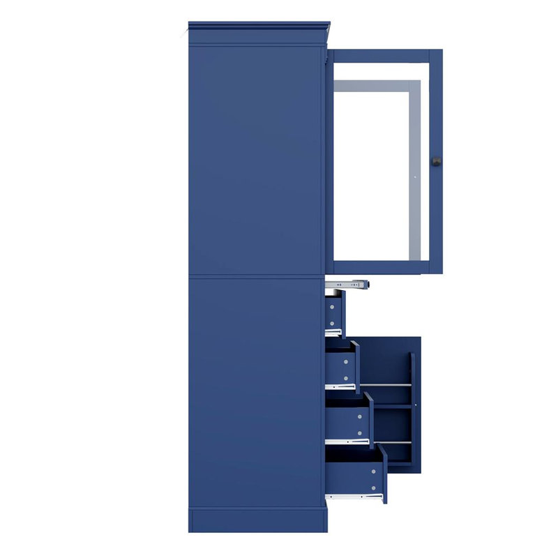 Luxury Glass Storage Cabinet