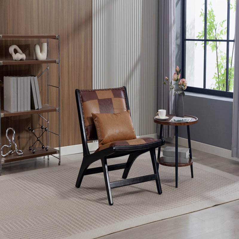 Chaises d'appoint de style moderne Boho, Brun