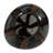 Frans Bayle Brown Striped Glass Vase, Novelty, Striped-260560234
