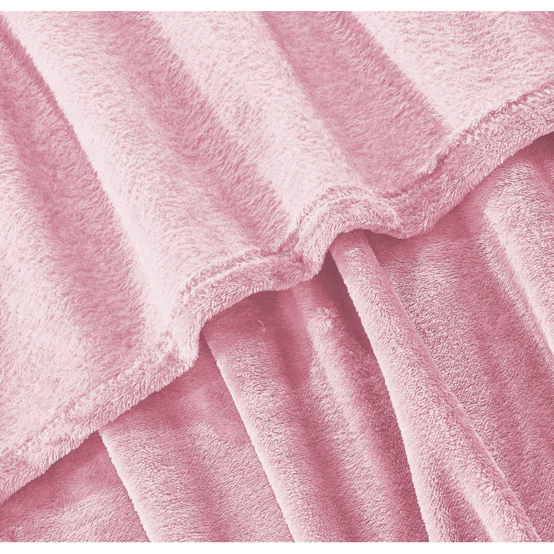 Couverture en soie Everman, Rose, Double / Grand