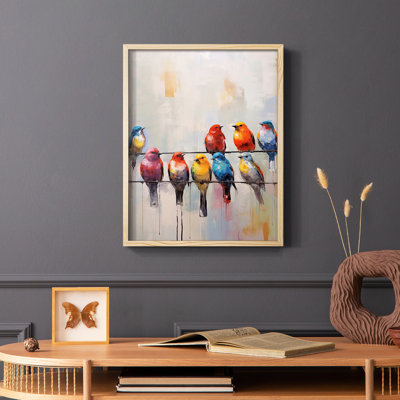 ANIMALS Series Dxi - reproduction encadrée de qualité supérieure - prête à être accrochée - aucun clou requis