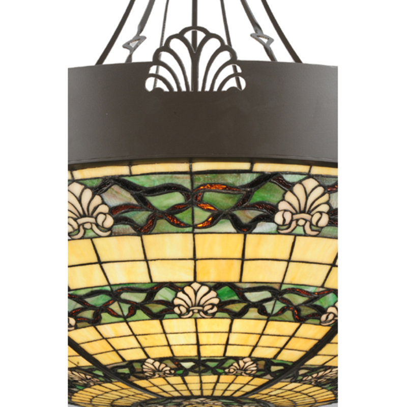Shell And Ribbon 8 - Light Pendant