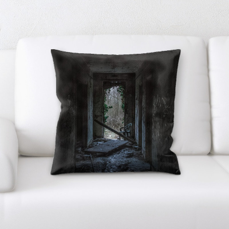 Microsuede Reversible Throw Pillow