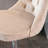 Jillayne Upholstered Golden Swivel Velvet Barstools Adjustable Seat Height-109587670-109587665