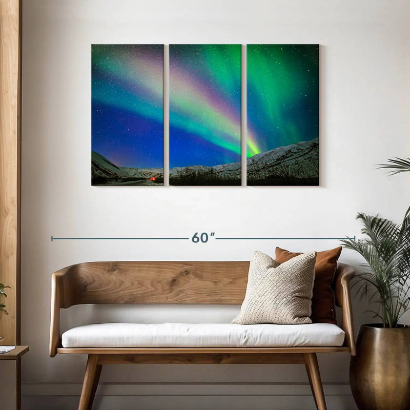 Rorry Dalton Highway Aurora, 28" H x 45" W