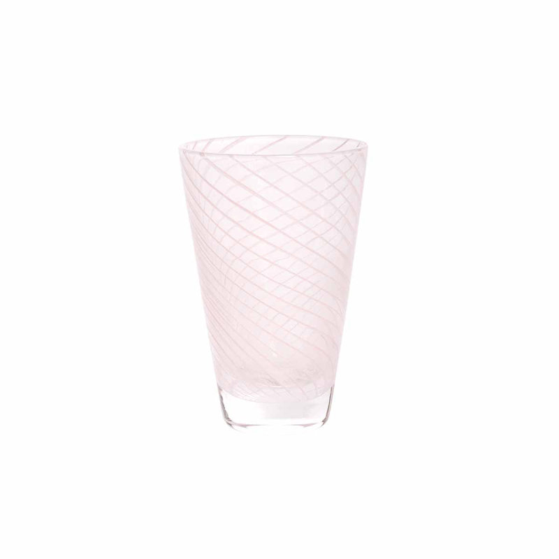 Yuka Handmade Drinking Glass, Rose