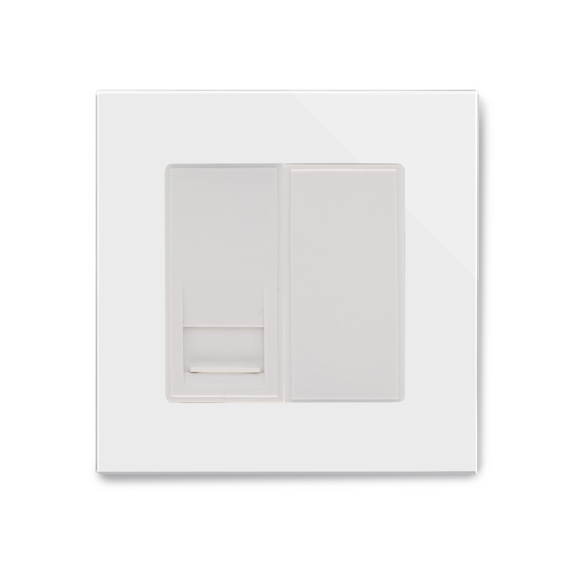 Crystal PG Telephone BT Master Socket White, White
