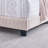 Celine Channel Tufted Performance Velvet Bed-489413435-489413417