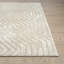 Tapis beige à motif géométrique à lignes horizontales abani Rugs Ter140A-190759593