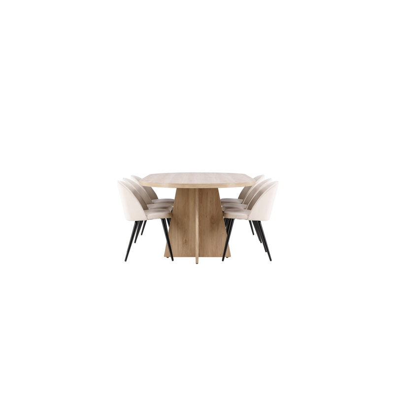 Rori 6 - Person Dining Set