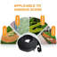 10cm H x 2000cm W Polyethylene Plastic Lawn Edging