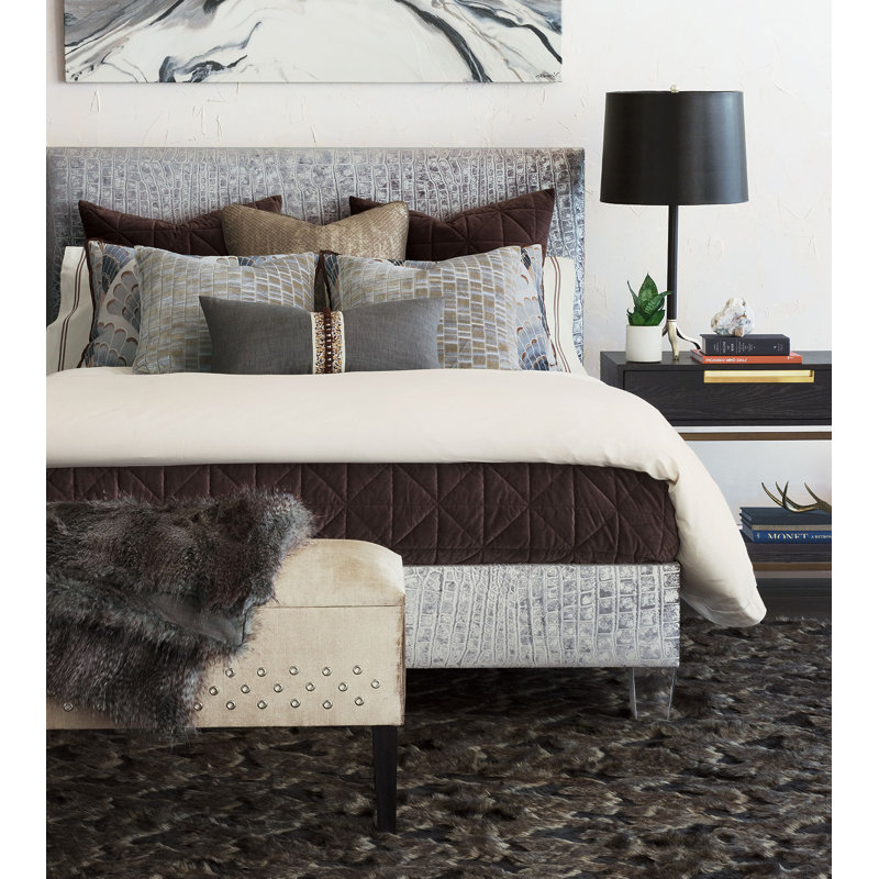 Upholstered Bed, King