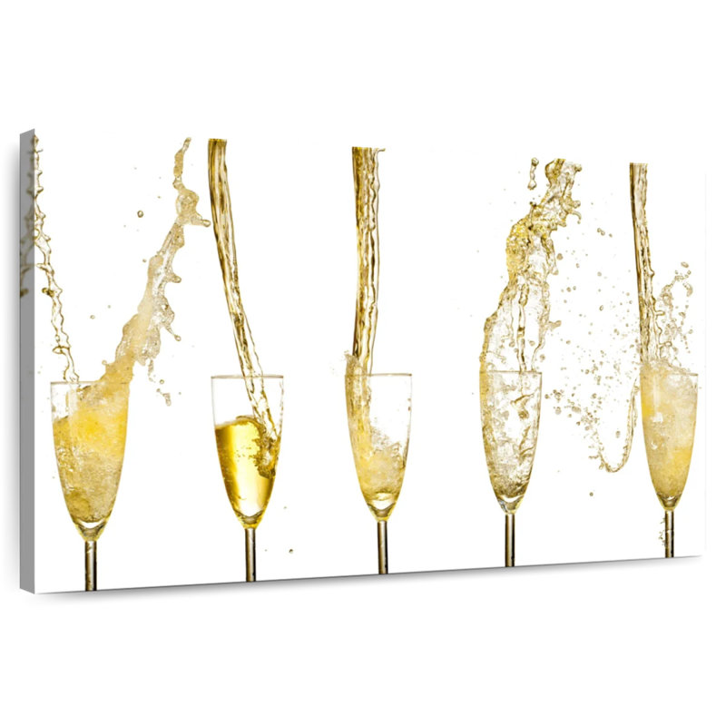 Yarlin Champagne Streams, 20" H x 30" W