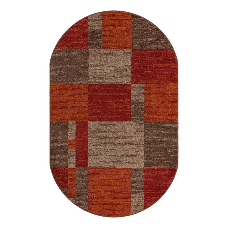 Alair Indoor Rug, Oval 5' x 8'