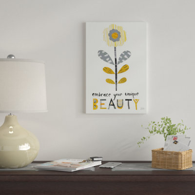 « fleuri boldly ii », impression sur toile tendue