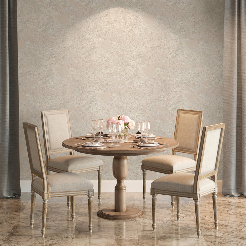 Papier peint lustre en stuc, Beige