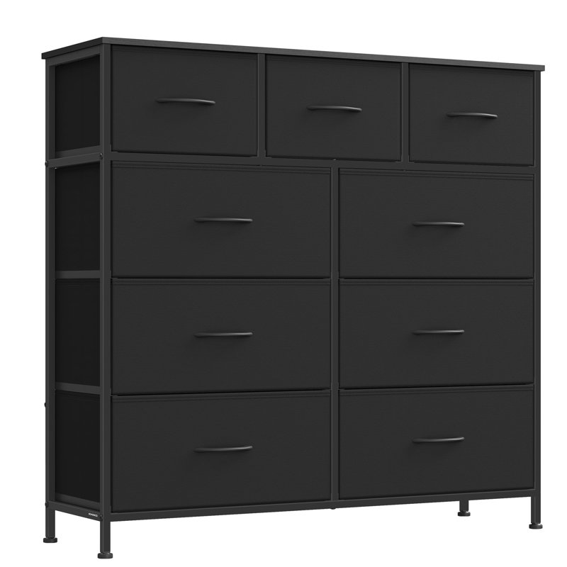 Commode 9 tiroirs, commode, rangement, garde-robe, vestibule