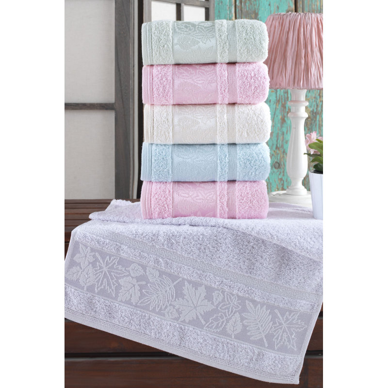 Ensemble de serviettes de bain 100% coton 6 pièces Zev