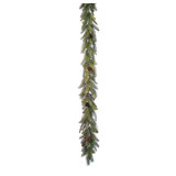 Artificial Frosted Arborvitae Garland