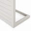 Table en forme de C CAPE CORAL ALU GRIS-1519394046