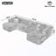 Canapé modulaire modulaire sans os avec 2 repose-pieds mobiles-110439046