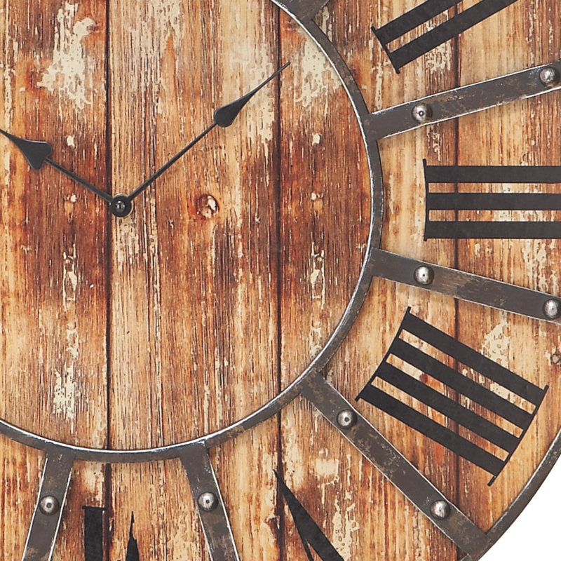 Dubish MDF Wall Clock