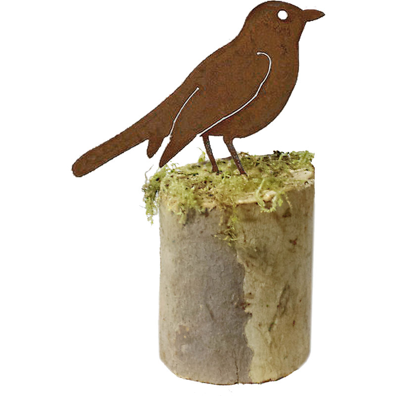 Art de jardin robin