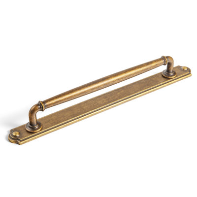 American Classic Antique Bar Pull With Backplate(Cban)