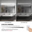 Éclairage pour meuble-lavabo à DEL Macfadden, haute transmittance et intensité variable 5500K-689537079-680680558